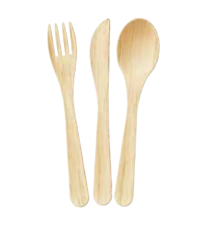 Wooden Cutlery Set