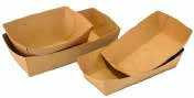 Kraft Boat Tray