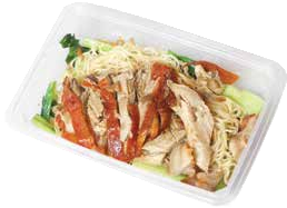 Plastic Tray Rectangular White