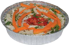 Aluminium Container Round with Lid